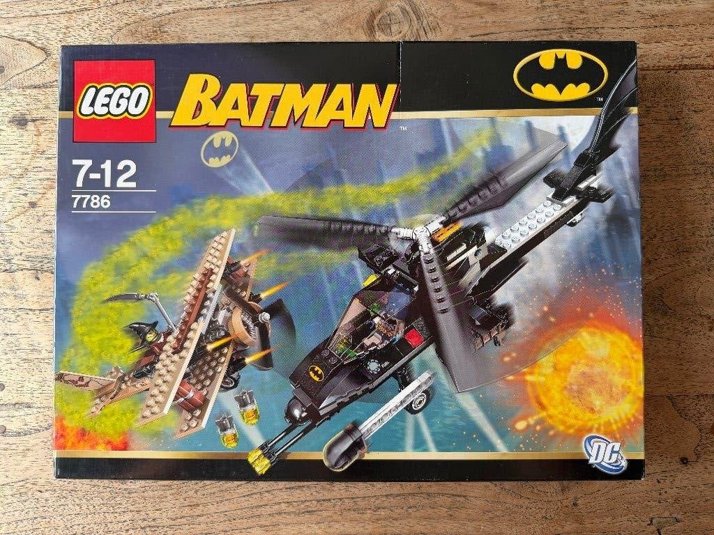 LEGO Batman 7786 NISB – The Batcopter, Overige thema's, Ophalen of Verzenden, Zo goed als nieuw, Complete set