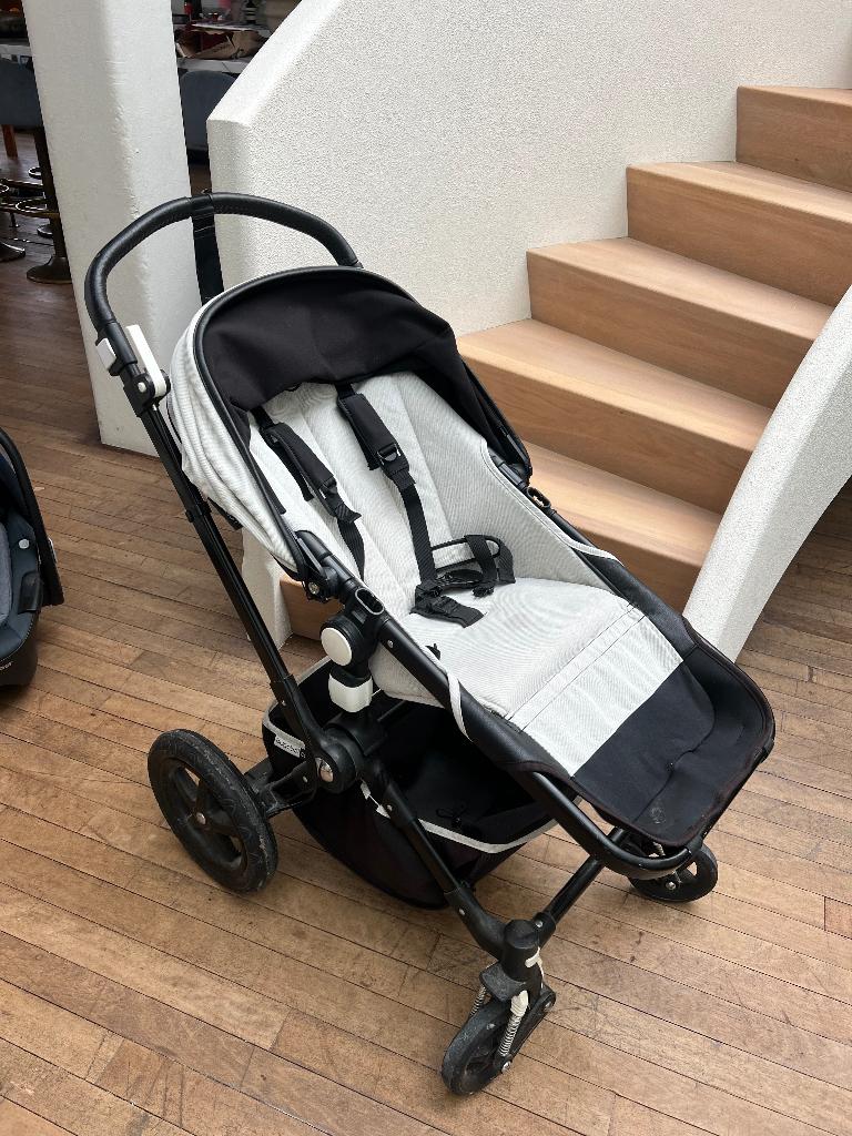 Kinderwagen Bugaboo Cameleon creme met meerijdplankje, Ophalen, Gebruikt, Kinderwagen, Bugaboo