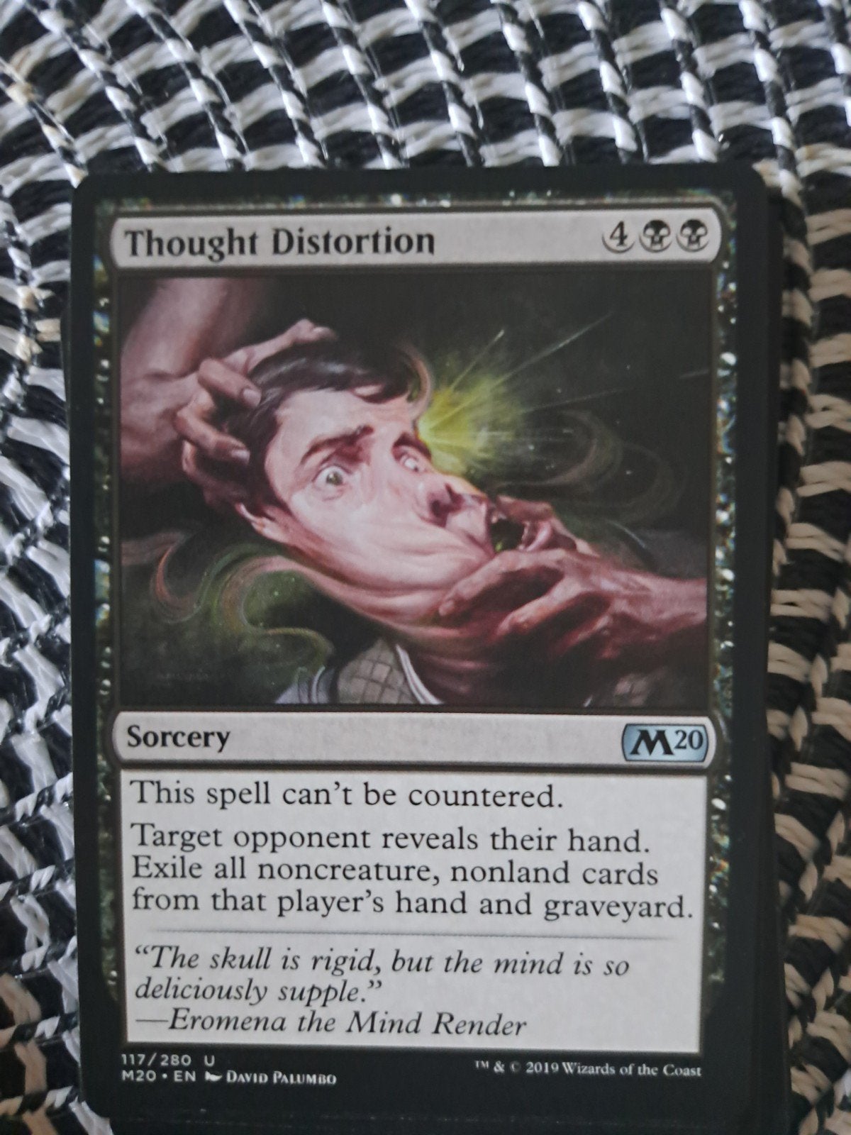 Thought Distortion - Magic: The Gathering Kaart (M20), Verzenden, Zo goed als nieuw, Losse kaart