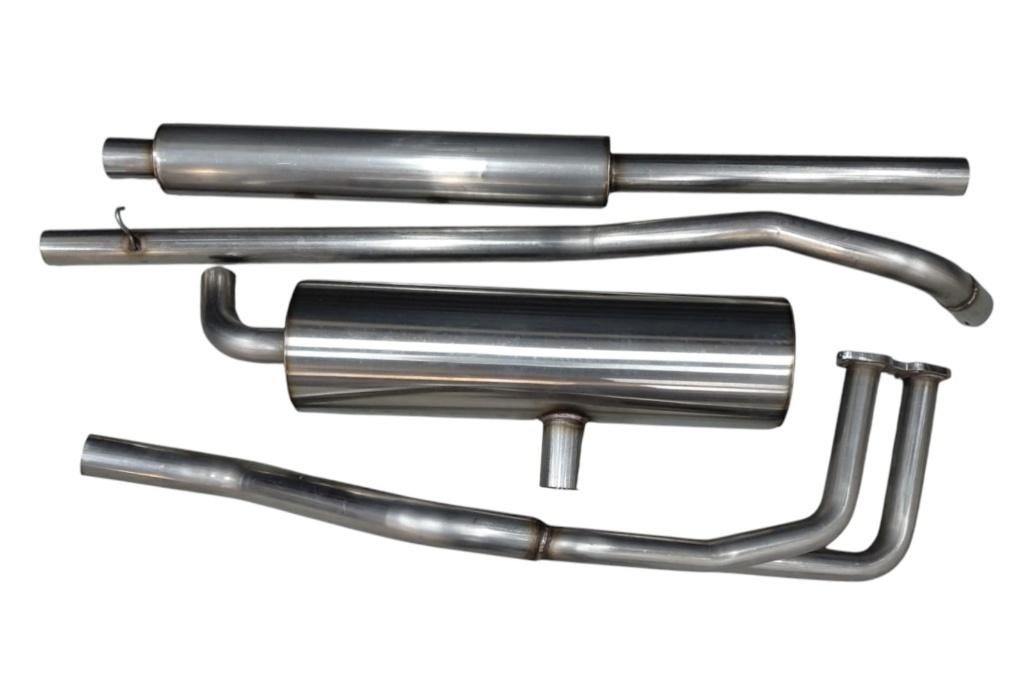 RVS uitlaat Saab 99 Sedan met montage set(1975-1984)., Ophalen of Verzenden, Nieuw, Saab