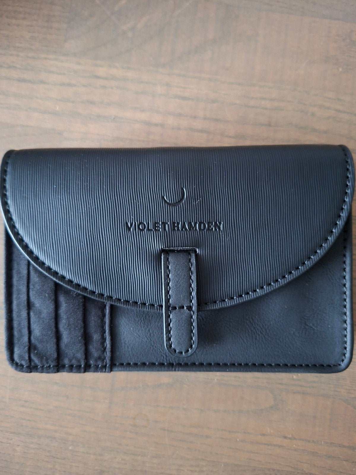 Violet Hamden pasjeshouder / portemonnee zwart, Ophalen of Verzenden, Nieuw, Zwart, Overige merken