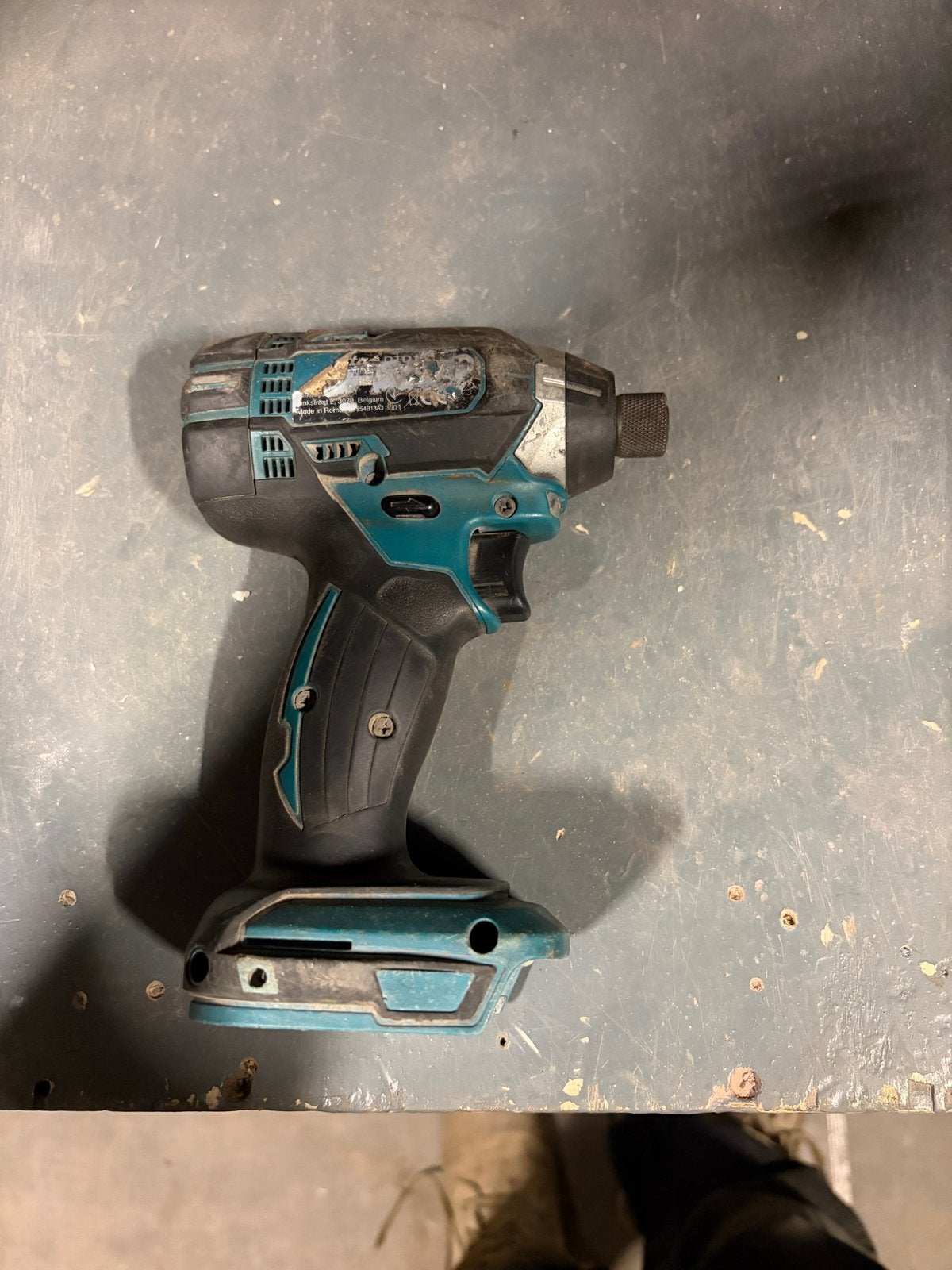 Makita 18V Slagboormachine - Gebruikt maar functioneel, Variabele snelheid, Ophalen of Verzenden, Boor- en Schroefmachine, Gebruikt