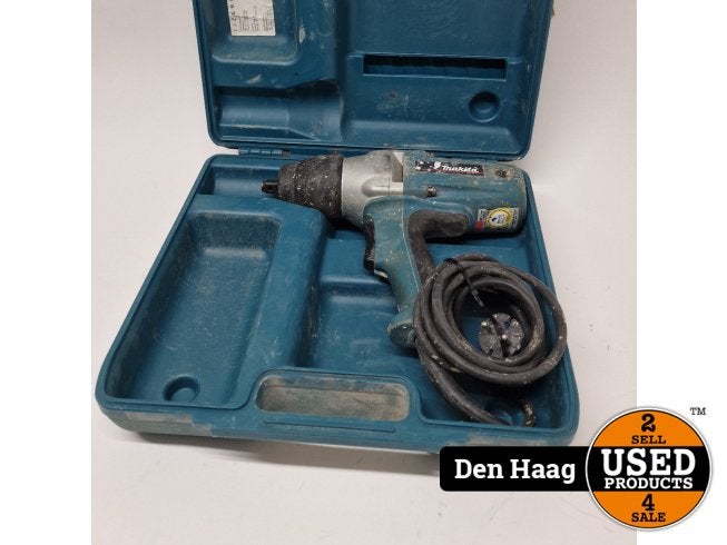 Makita TW0350 230 V Slagmoersleutel | incl garantie, Makita, Zo goed als nieuw, Support@makita.com, Makita Corporation, 3-11-8, Sumiyoshi-cho, 
Anjo, Aichi 446-8502
Japan