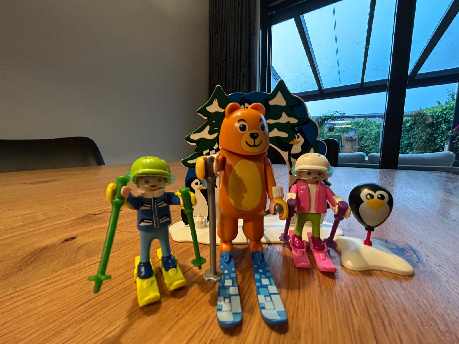 Playmobil skischool, Kinderen en Baby's, Speelgoed | Playmobil, Ophalen of Verzenden, Gebruikt, Complete set