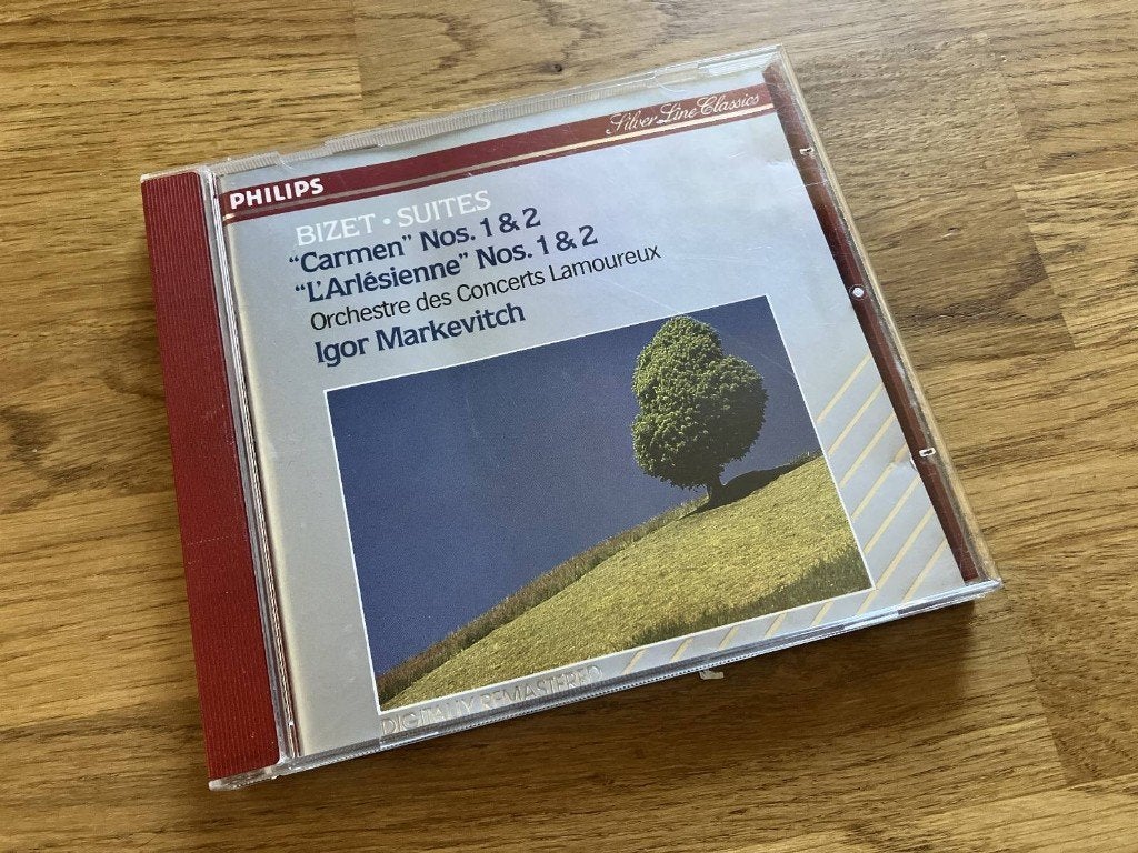 Georges Bizet / Carmen - Suites Nos. 1 & 2 / L'Arlésienne, Ophalen of Verzenden, Classicisme, Zo goed als nieuw, Overige typen