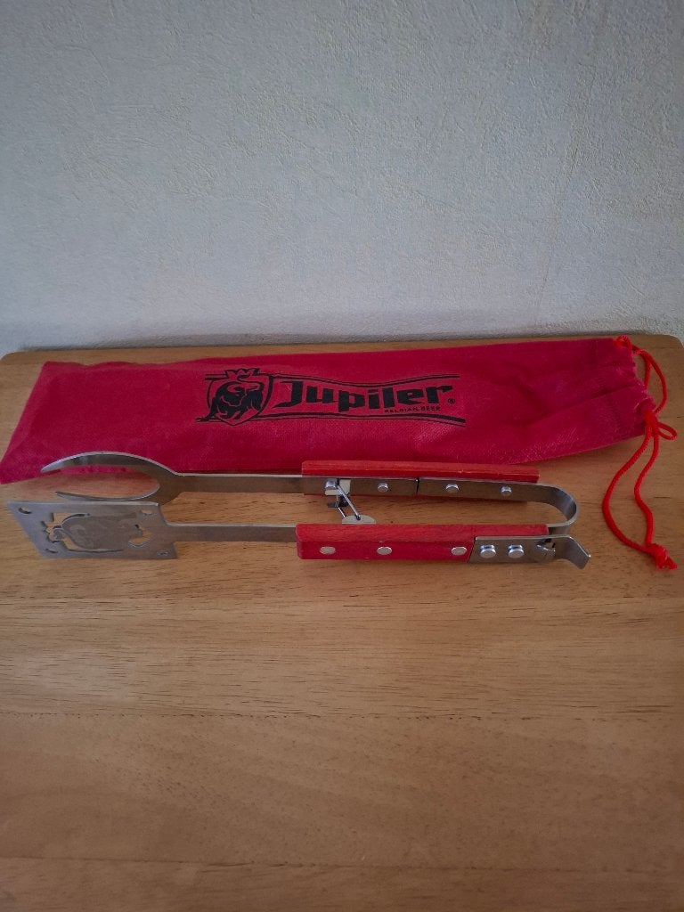 BBQ tool van Jupiler – tang, spatel, vork, flesopener in 1, Ophalen of Verzenden, Nieuw, Jupiler