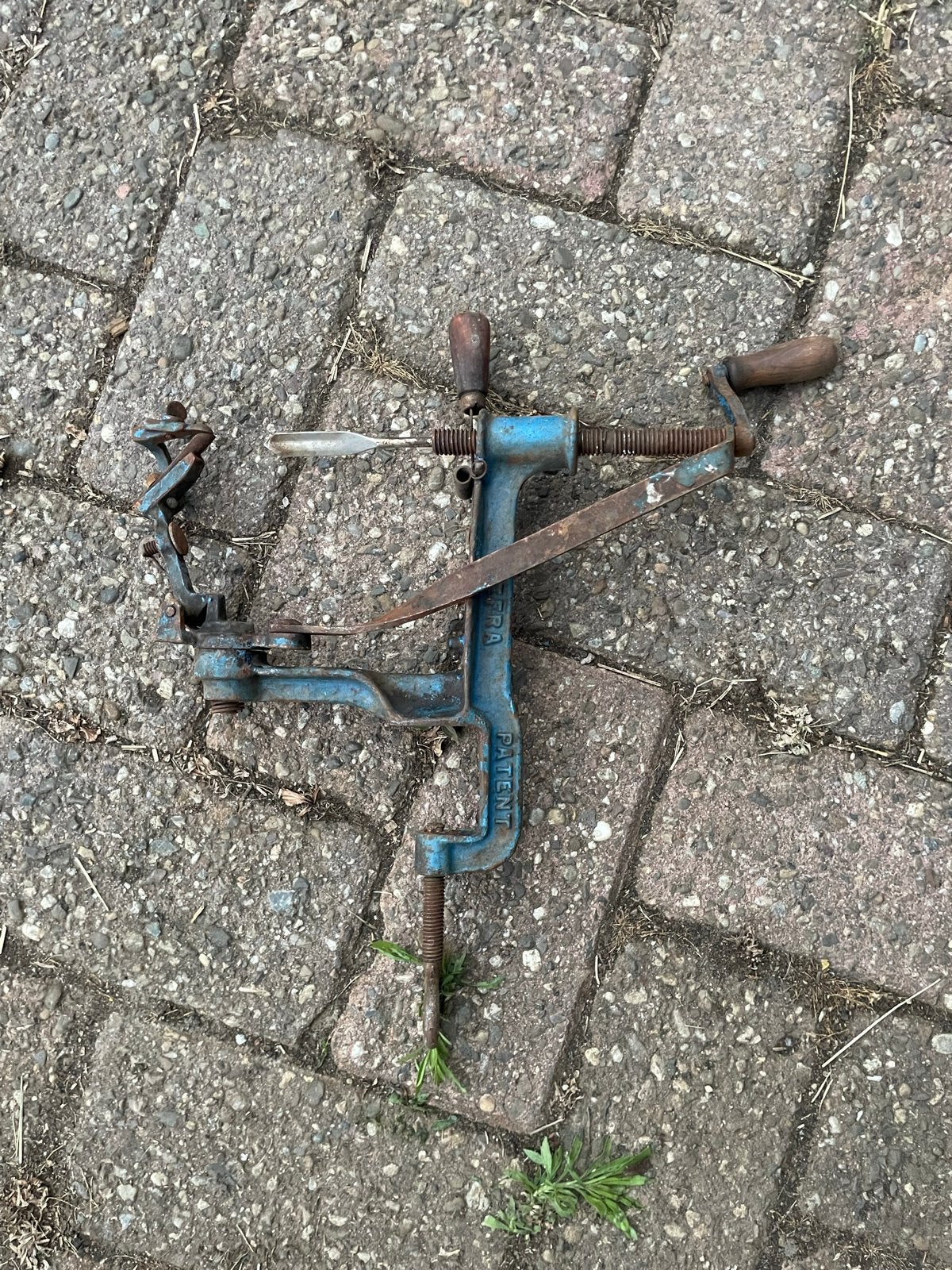 Antieke BEFRA PATENT appelboor/schiller, Antiek en Kunst, Ophalen of Verzenden