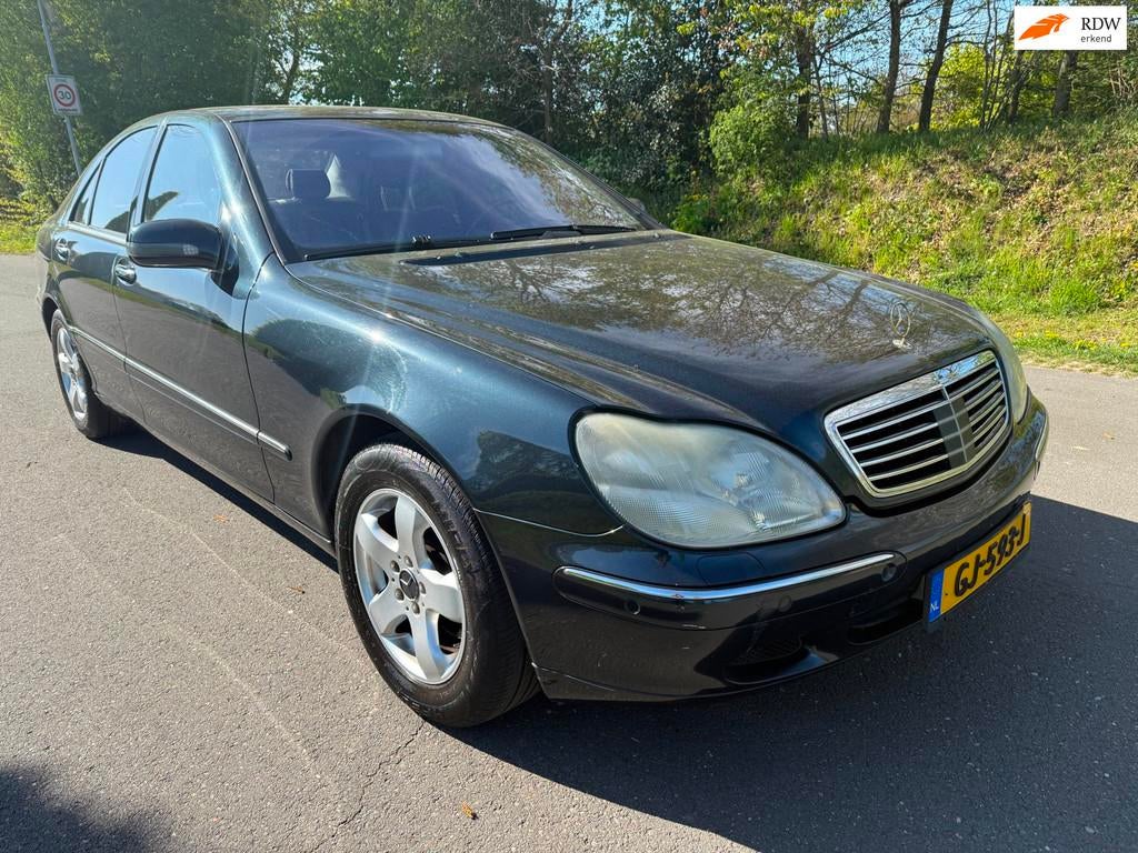 Mercedes-Benz S-klasse 500, Auto's, Mercedes-Benz, Bedrijf, Te koop, S-Klasse, ABS, Airbags, Airconditioning, Alarm, Centrale vergrendeling