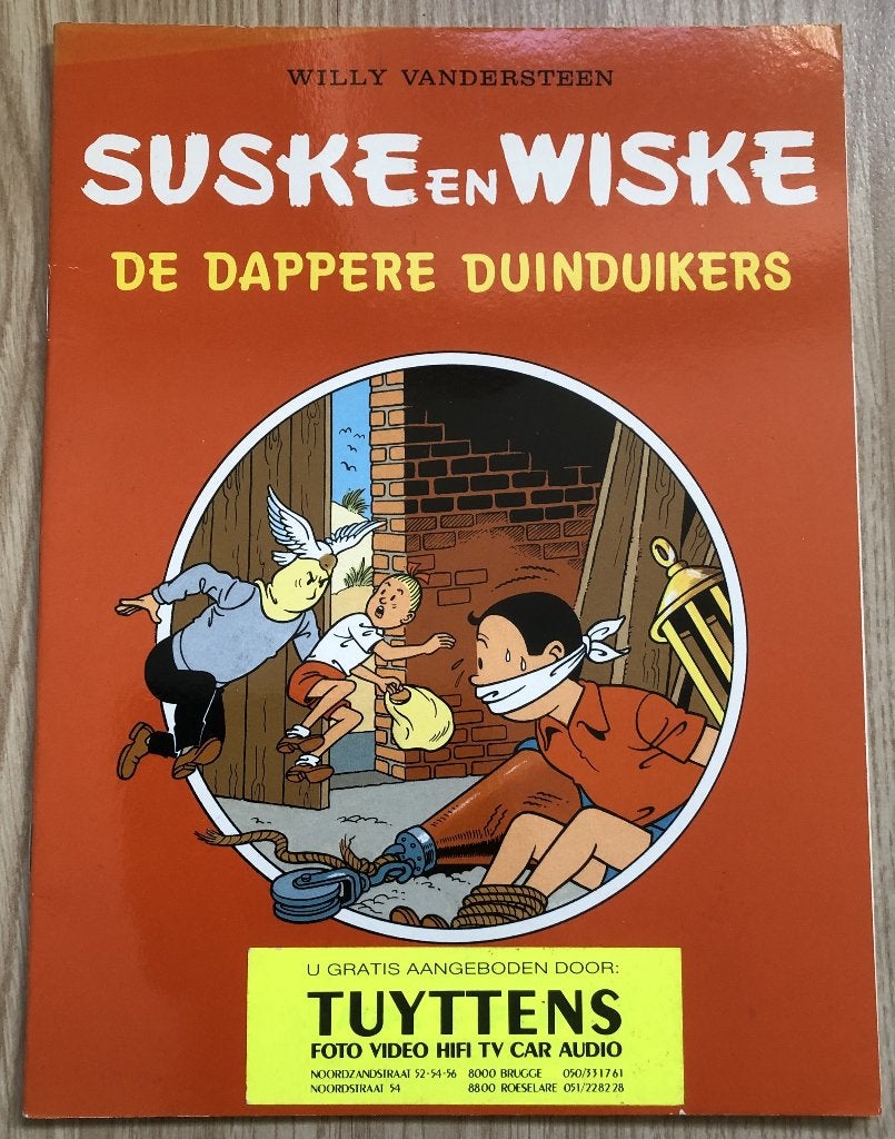 SUSKE EN WISKE - DE DAPPERE DUINDUIKERS - UITG. AGFA, Boeken, Eén stripboek, Ophalen of Verzenden, Zo goed als nieuw, Willy Vandersteen