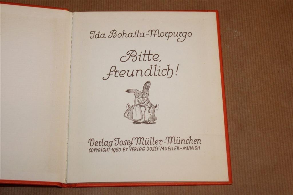 Bitte, Freundlich! — Bohatta — Vintage Prentenboekje [1950], Ophalen of Verzenden, Gelezen