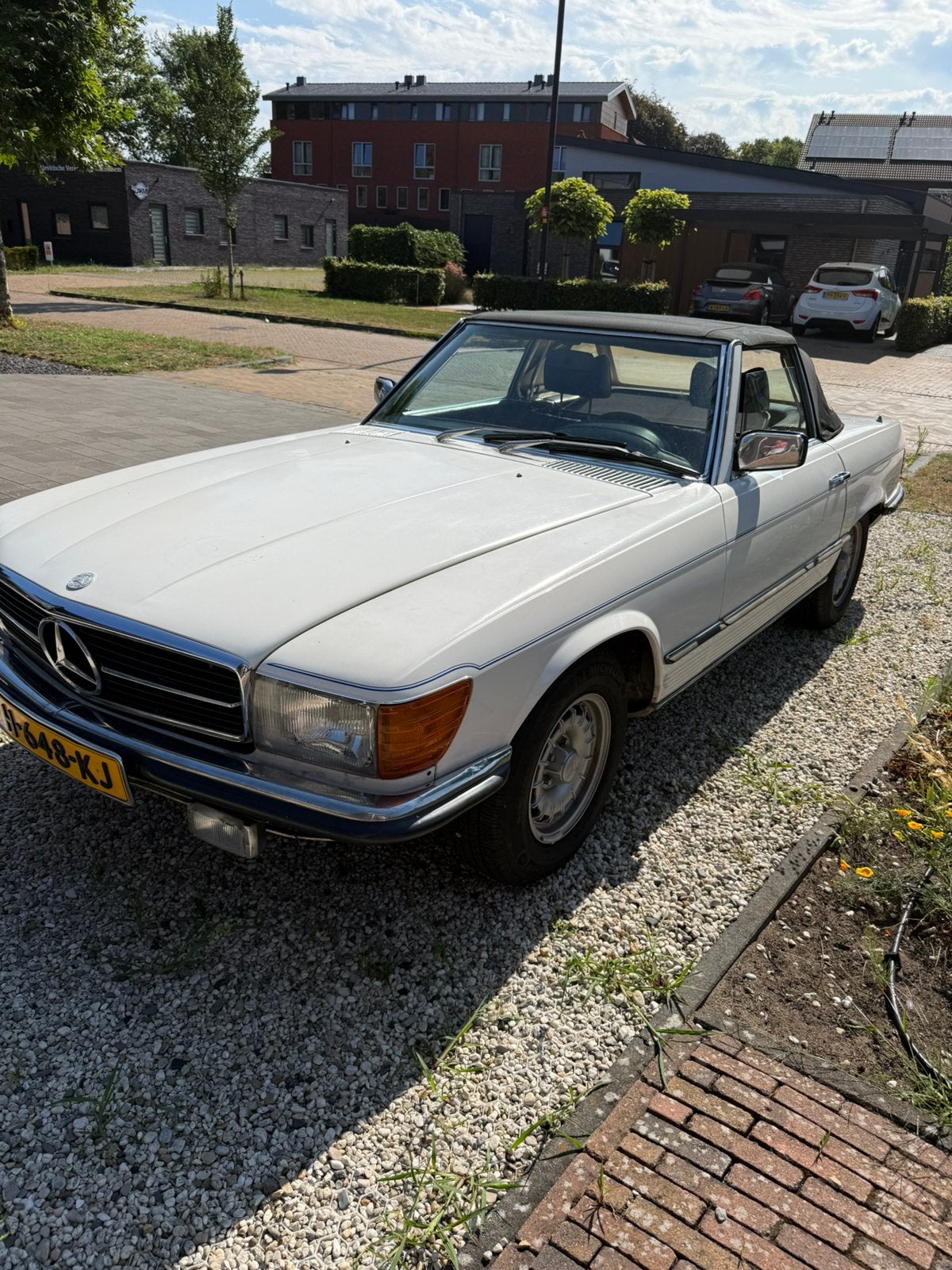 Mercedes R107 450 SL 1978 Wit, Automaat, Achterwielaandrijving, 8 cilinders, Wit