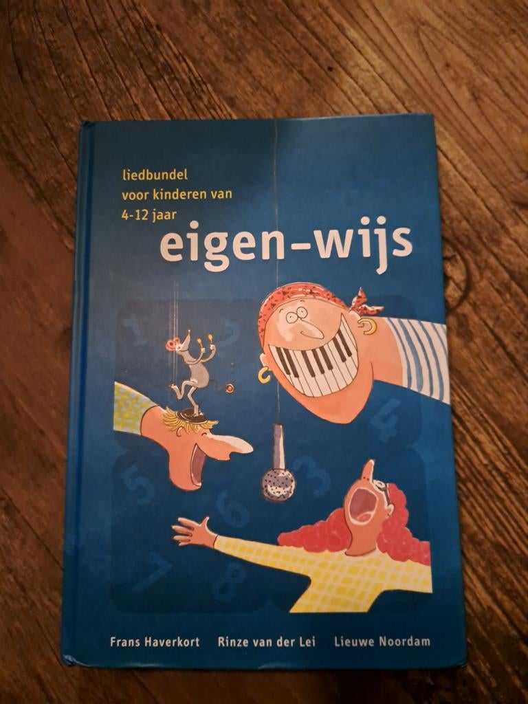 Liedbundel Eigen-wijs voor kinderen 4-12 jaar met CD, Verzenden, Zo goed als nieuw, Frans Haverkort, Rinze van der Lei, Nieuwe Noordam