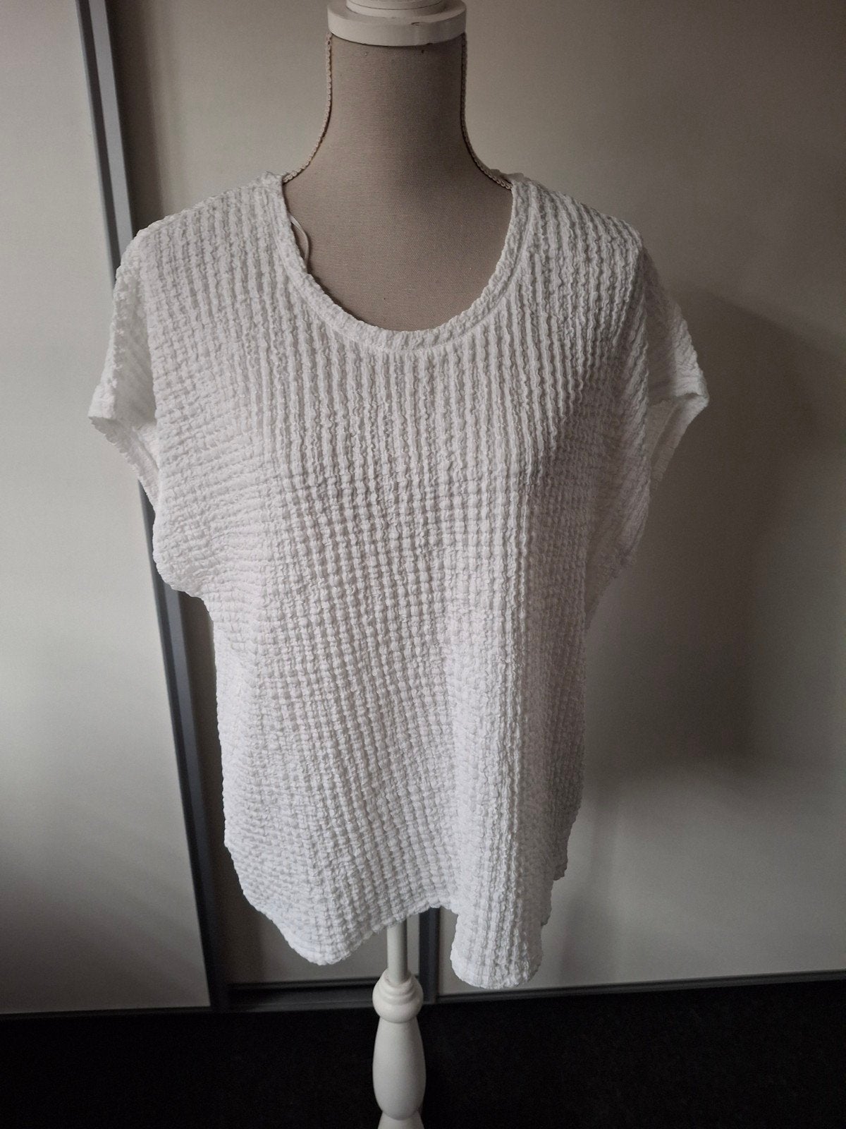 Shirt dames, Twoday, Wit, Maat 46/48 (XL) of groter, Nieuw