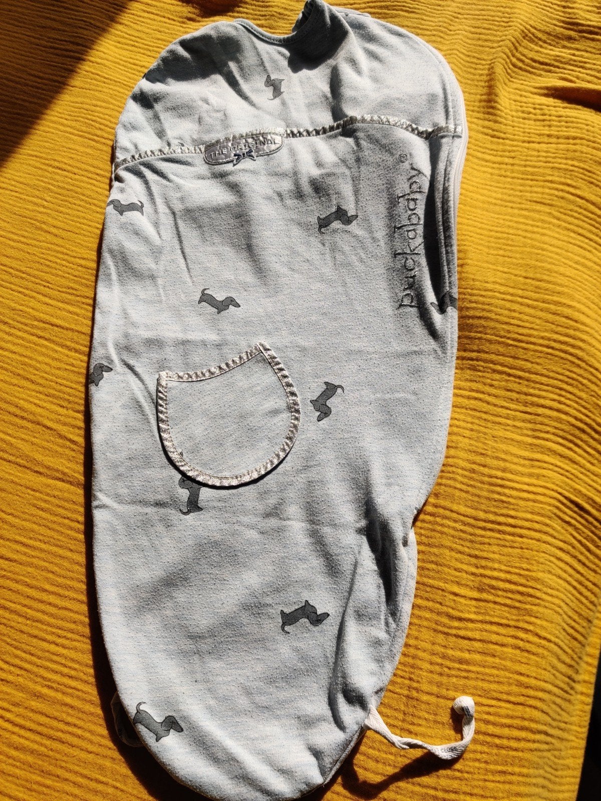 Puckababy Piep inbakerslaapzak, Kinderen en Baby's, Dekens, Slaapzakjes en Inbakerproducten, Ophalen of Verzenden, Gebruikt, Minder dan 70 cm