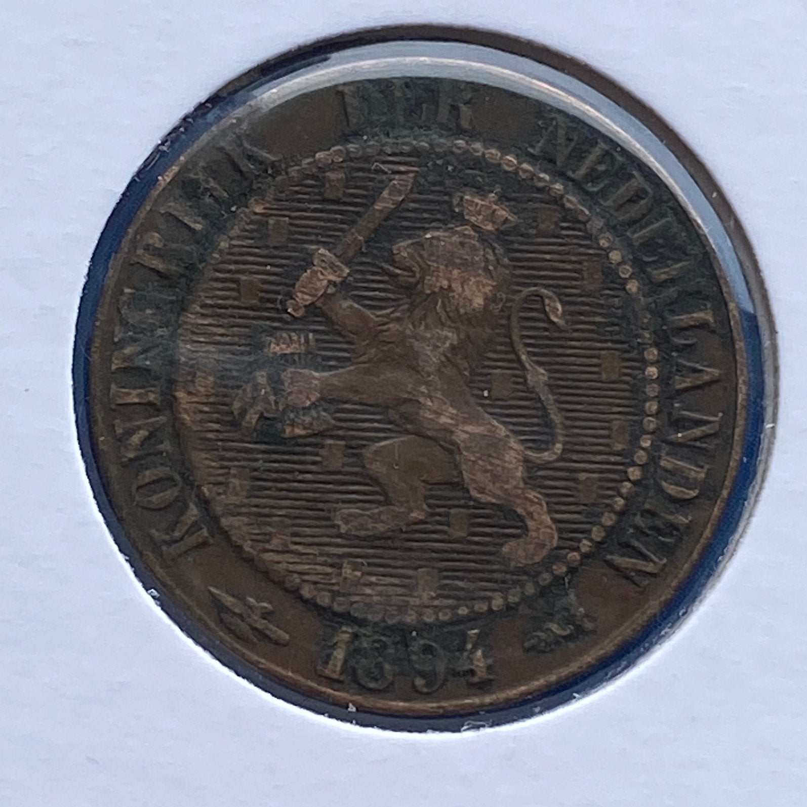 2,5 - 21/2 - 2.5 Cent uit 1894 van Wilhelmina, Postzegels en Munten, Munten | Nederland, Verzenden, Koningin Wilhelmina, Overige waardes
