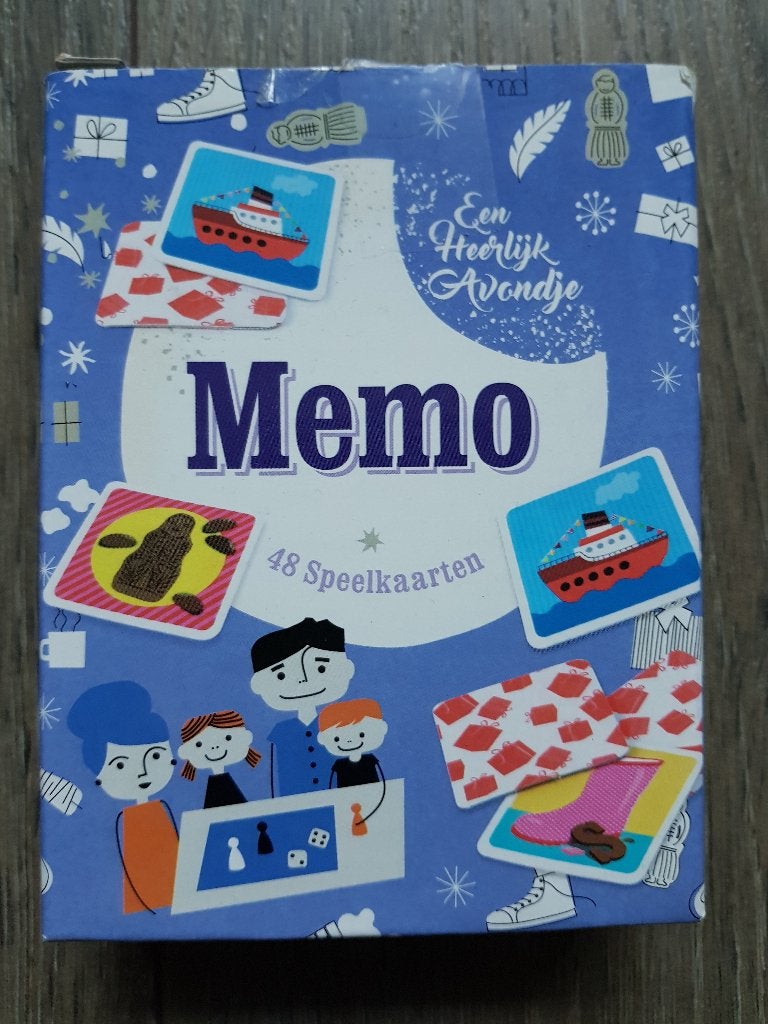 Memory spel over Sint / Sinterklaas en Piet / 48 kaartjes, Een of twee spelers, Ophalen of Verzenden, Zo goed als nieuw