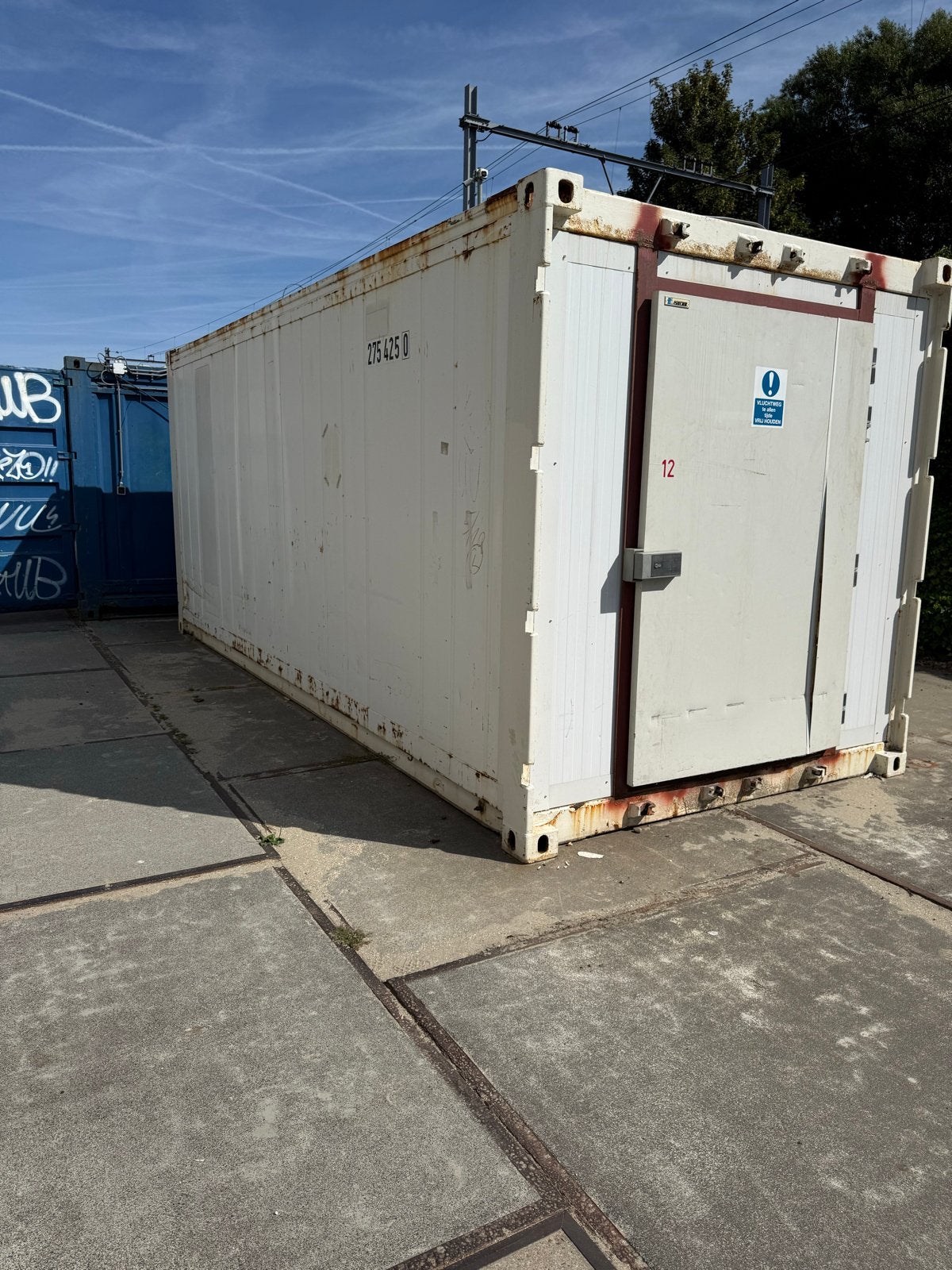MOET WEG !!!! 20ft Koelcontainer - Gebruikt, Goede Staat, Zakelijke goederen, Machines en Bouw | Keten en Containers, Ophalen