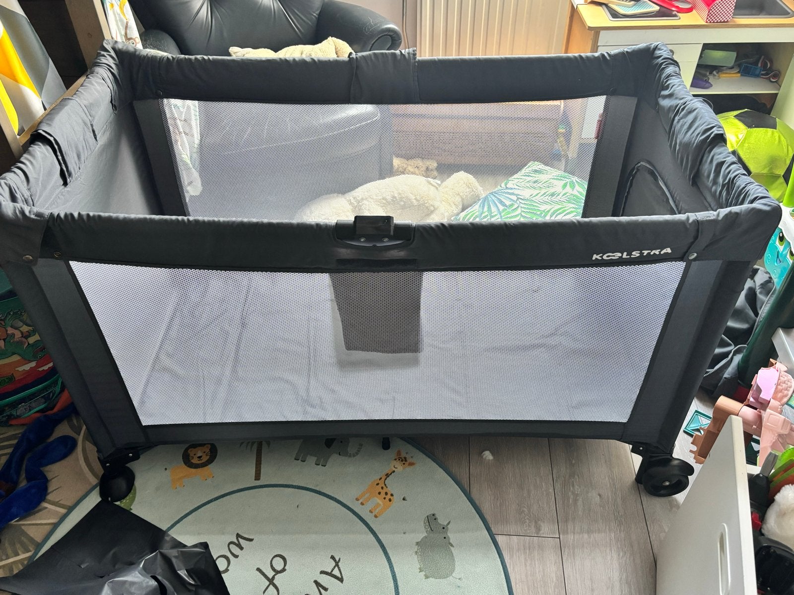 Koelstra Reisbedje - Zo goed als nieuw, Kinderen en Baby's, Ophalen of Verzenden, Zo goed als nieuw, Reisbedje