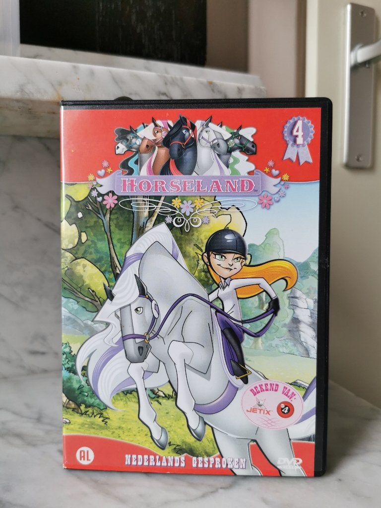 DVD Kinder- en animatieserie Horseland deel 4, Avontuur, Alle leeftijden, Tv-serie, Zo goed als nieuw