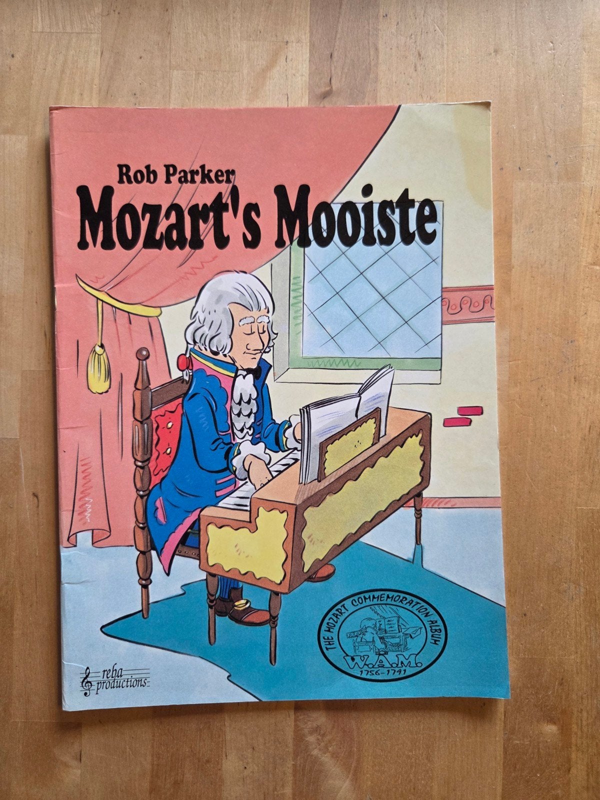 Rob Parker - Mozart's Mooiste - Bladmuziek, Gebruikt, Klassiek, Ophalen of Verzenden, Artiest of Componist