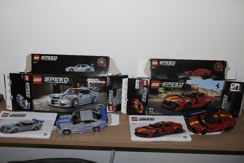 auto bouwp. fast furious 76917 nissan 76914 speed ferrari, Auto, 1:32 tot 1:50, Nieuw, Ophalen