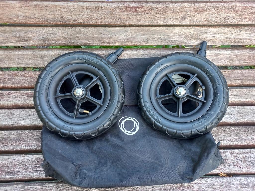 Bugaboo grote voorwielen Rough terrain wheels, Kinderen en Baby's, Buggy's, Gebruikt, Overige merken, Ophalen of Verzenden
