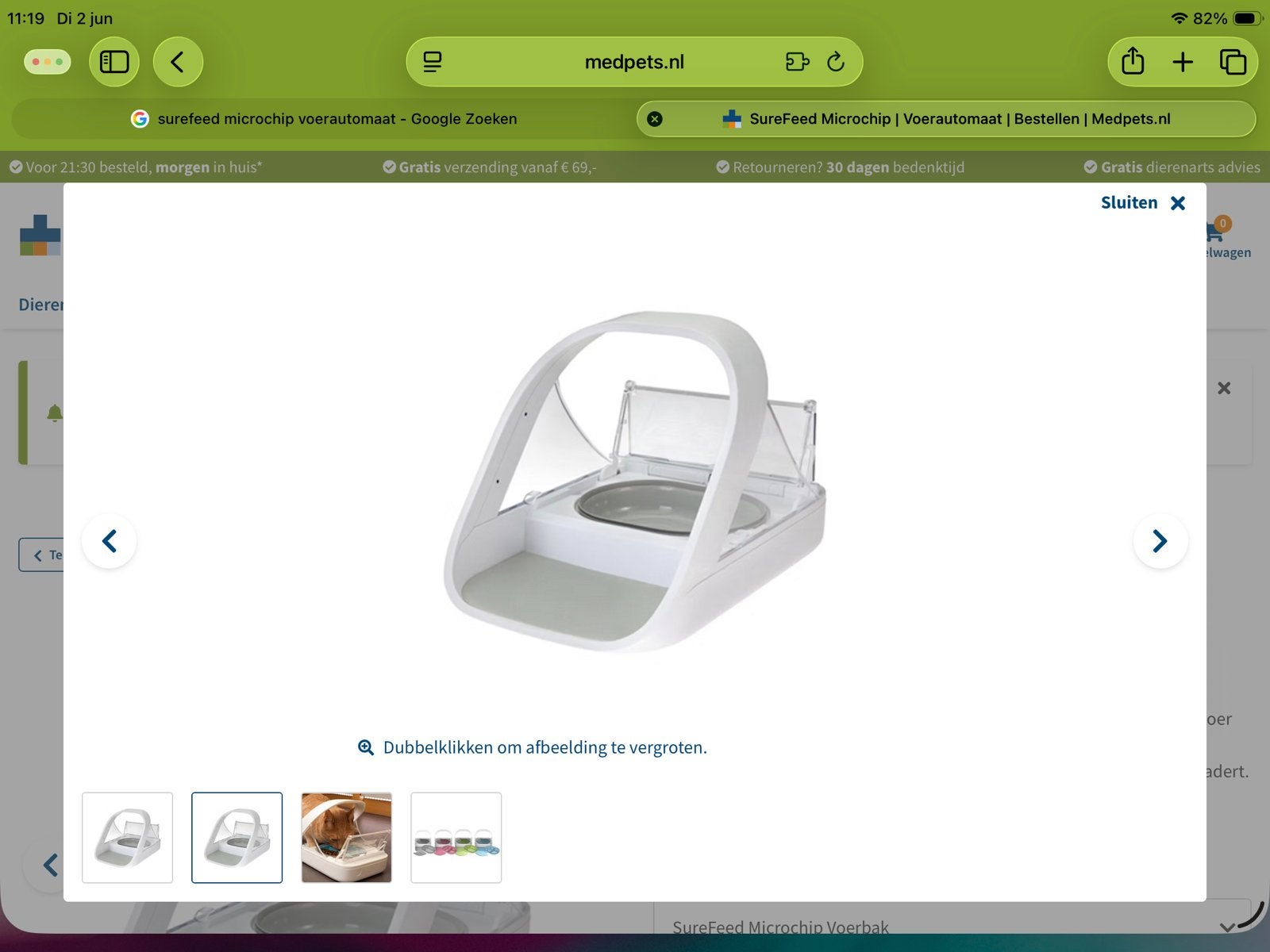 Gevraagd SureFeed Microchip Voerautomaat, Ophalen of Verzenden