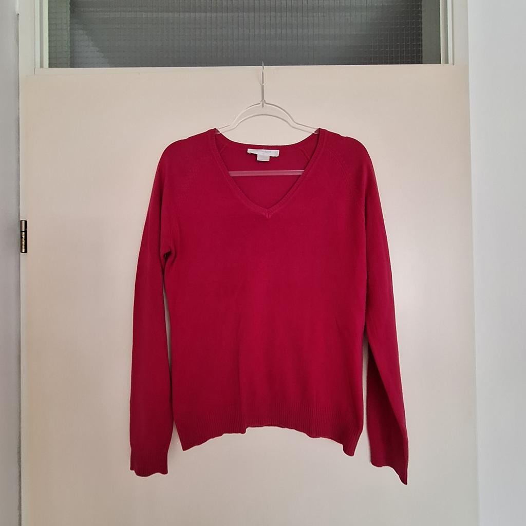 Sutherland pullover maat M kleur fuchsia, Ophalen, Gedragen, Maat 38/40 (M), Roze