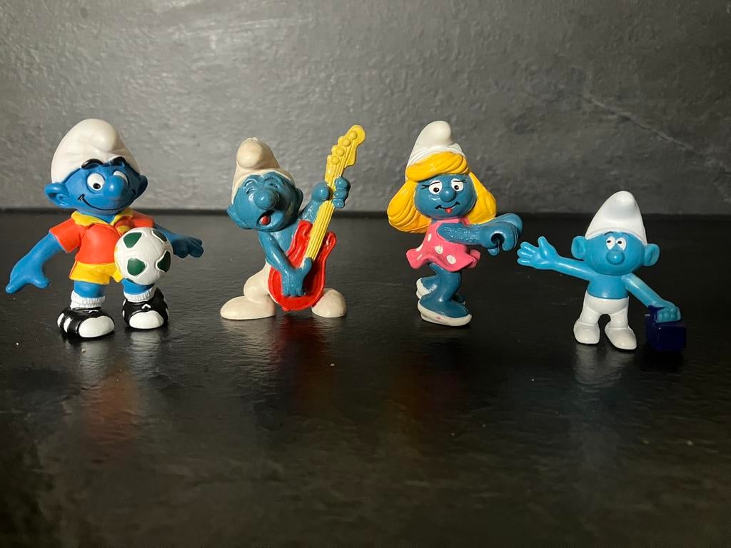 Oude smurfen, Verzamelen, Smurfen, Ophalen of Verzenden, Gebruikt, Verschillende Smurfen