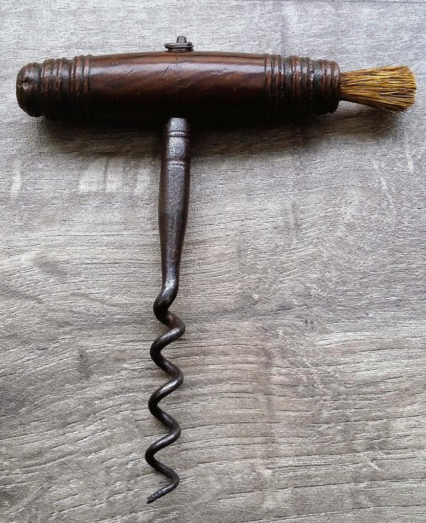 Omstreeks 1750-1850 Kurkentrekker Kurk Trekker Wijnfles Fles, Antiek en Kunst, Antiek | Gereedschap en Instrumenten, Ophalen of Verzenden