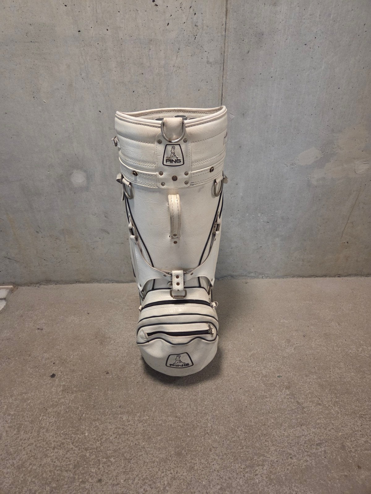 Ping Cartbag Leder - Stijlvolle Golftas, Ophalen, Gebruikt, Tas, Ping