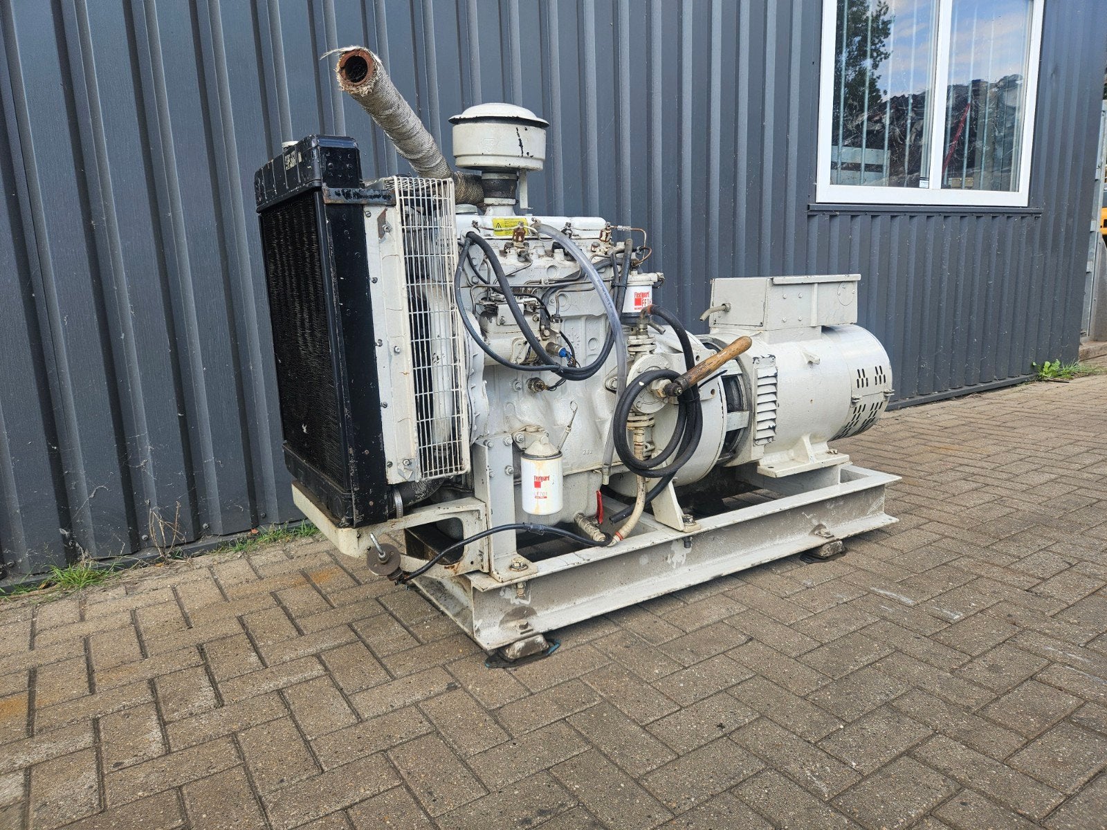 perkins aggregaat 33,75 kva, Doe-het-zelf en Verbouw, Aggregaten, Ophalen, Gebruikt, Elektrisch startend, Dieselolie