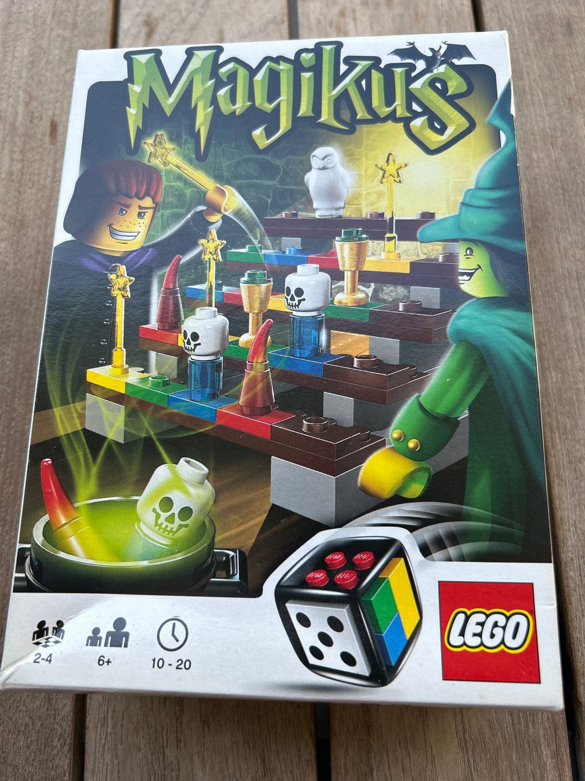 LEGO Magikus Bordspel - Magisch Avontuur, Hobby en Vrije tijd, Gezelschapsspellen | Bordspellen, Gebruikt, Drie of vier spelers