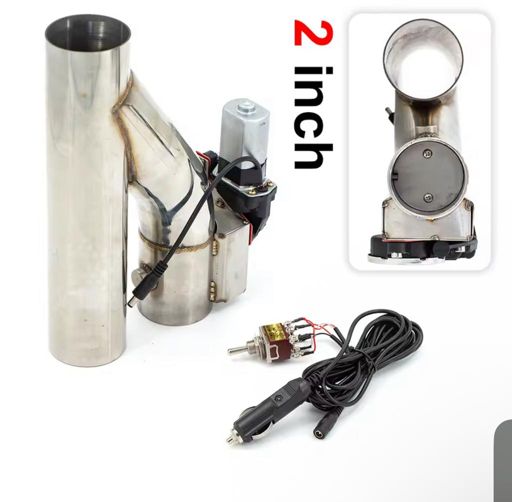 2 inch Elektrische Uitlaatklep Cutout Kit, Ophalen of Verzenden, Nieuw, Universele onderdelen