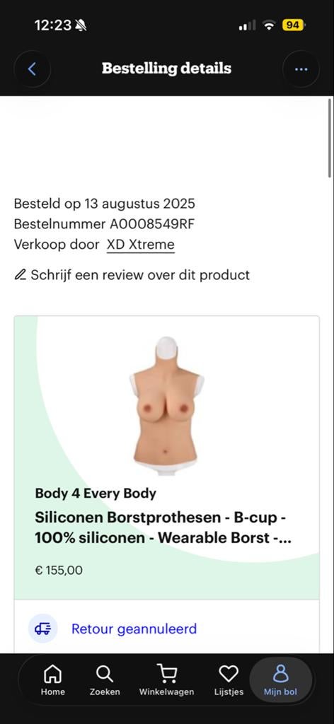 Siliconen Borstprothesen B-cup - Body 4 Every Body, Ophalen of Verzenden, Nieuw, Overige typen