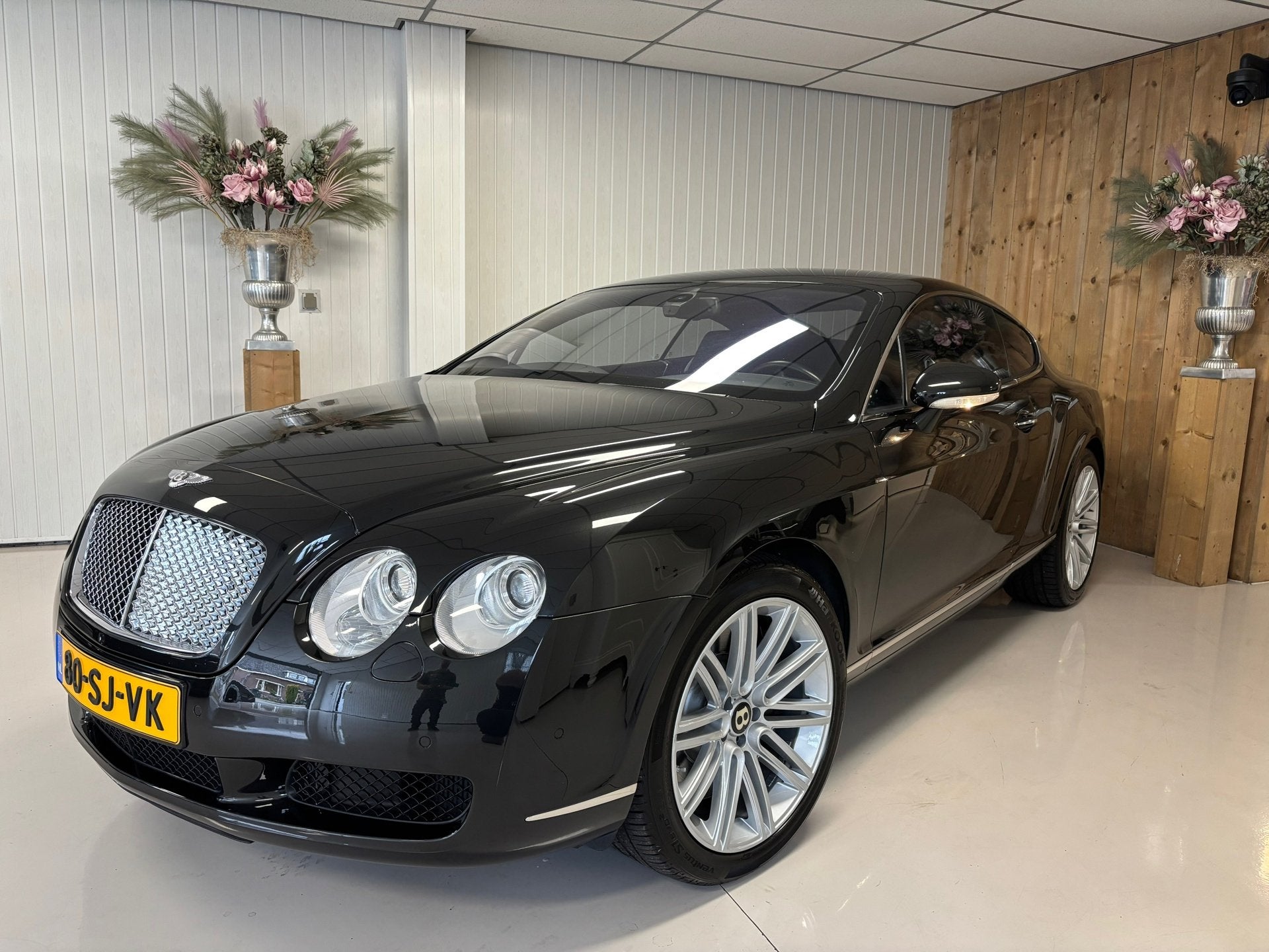 Bentley Continental GT 6.0 W12 NL AUTO, NAP INCL. BTW, ETC.., Automaat, Gebruikt, Zwart, 12 cilinders