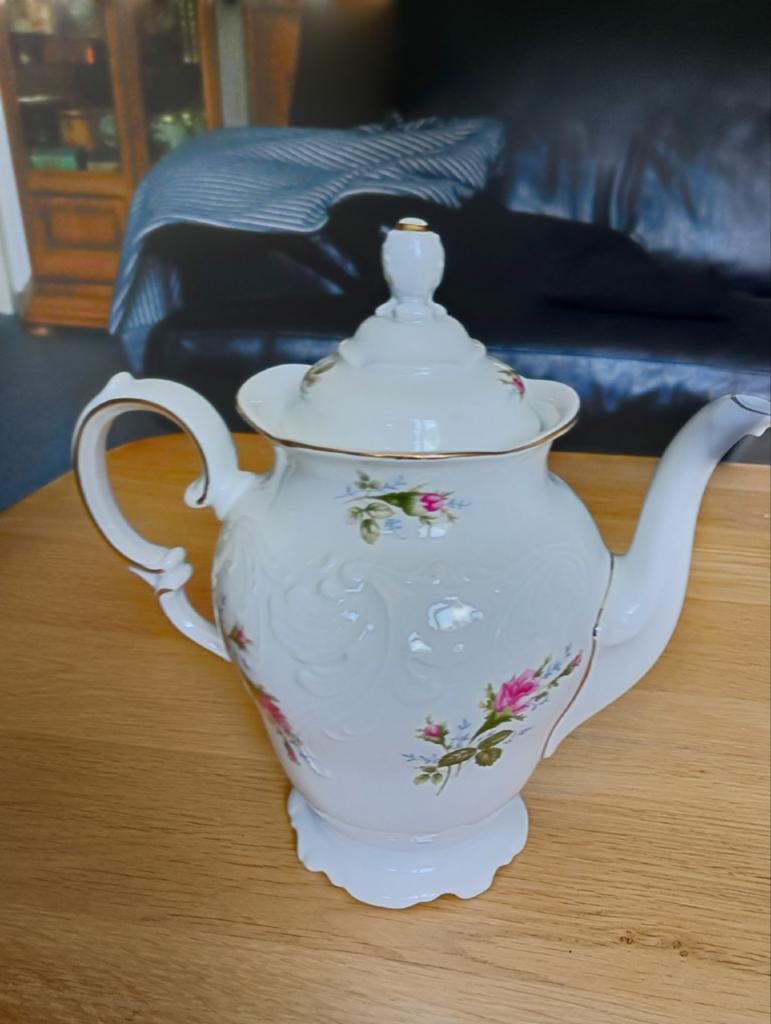 Wawel Porseleinen Koffiepot met Rozen Decoratie, Ophalen of Verzenden