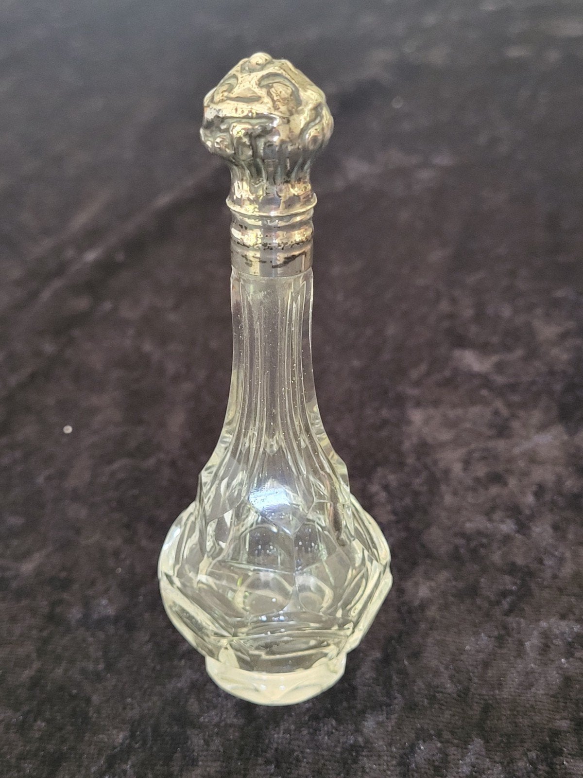parfum flesje zilver in foedraal, Antiek en Kunst, Antiek | Goud en Zilver, Ophalen of Verzenden, Zilver