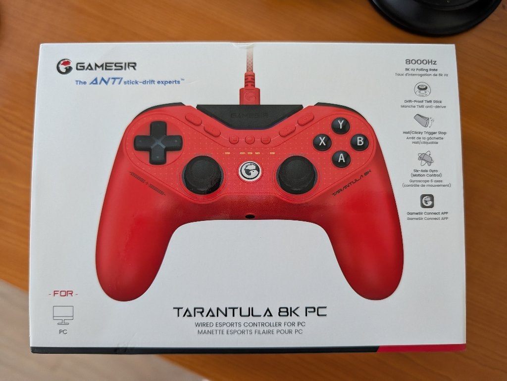 GameSir Tarantula 8K PC Esports Controller | NIEUW IN DOOS, Computers en Software, Joysticks, Ophalen of Verzenden, Nieuw, GameSir