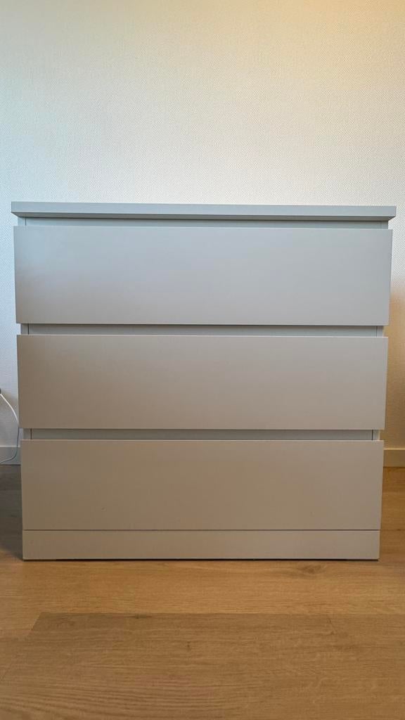 Ikea ladekast wit, Huis en Inrichting, Ophalen, Gebruikt, 50 tot 100 cm, 3 of 4 laden
