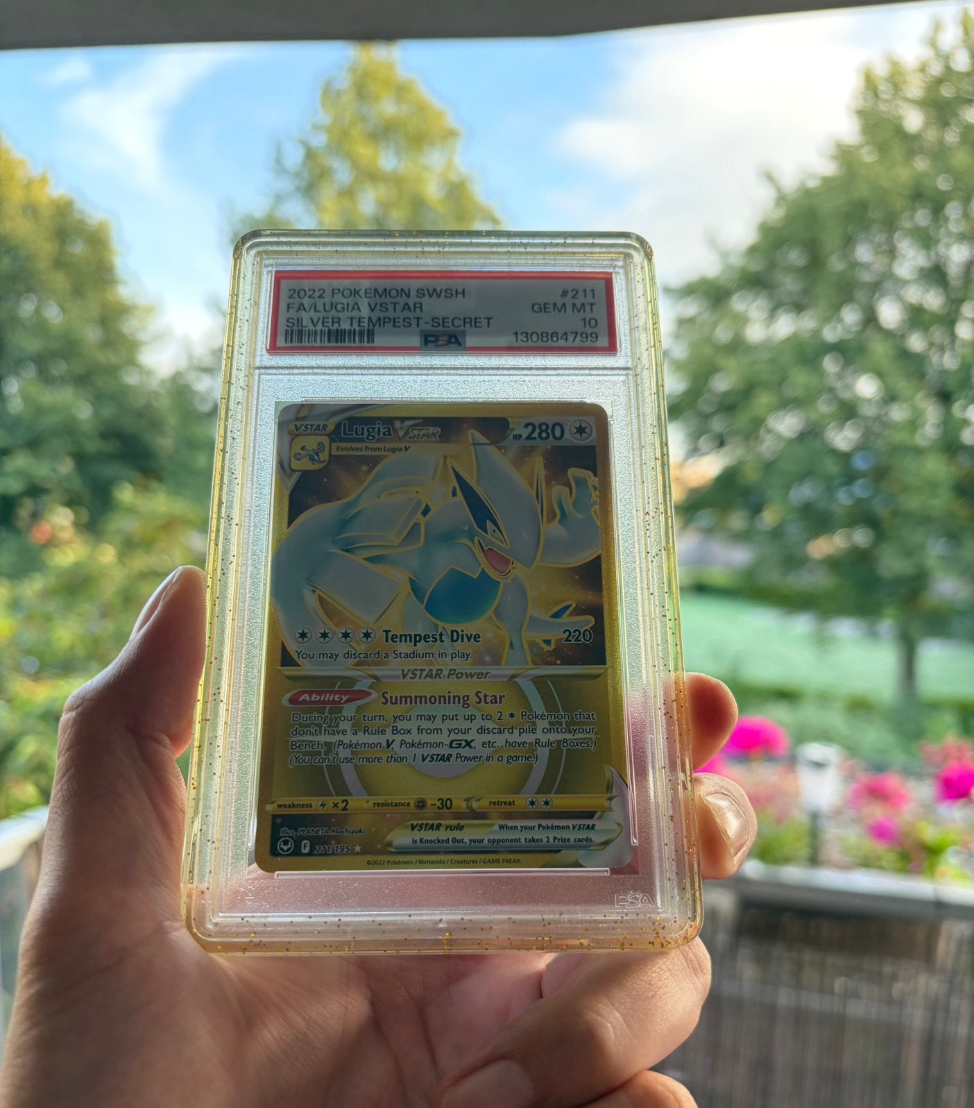 Lugia Vstar - silver tempest - PSA 10, Ophalen of Verzenden, Zo goed als nieuw