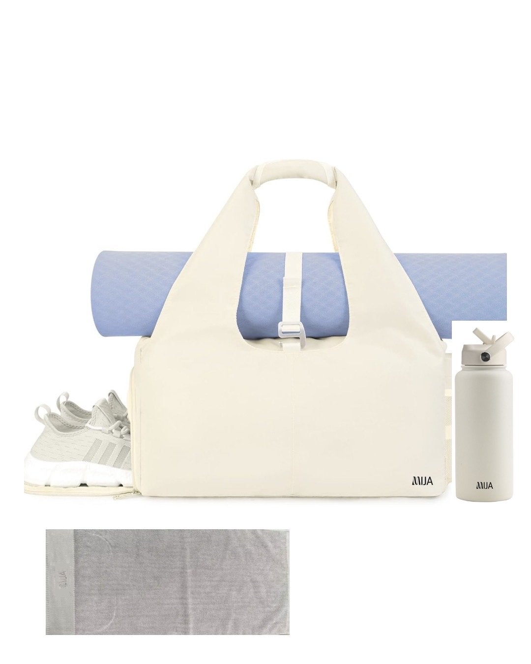 Pilates Set: Tas, Handdoek, Fles & Mat, Verzenden, Nieuw, Overig