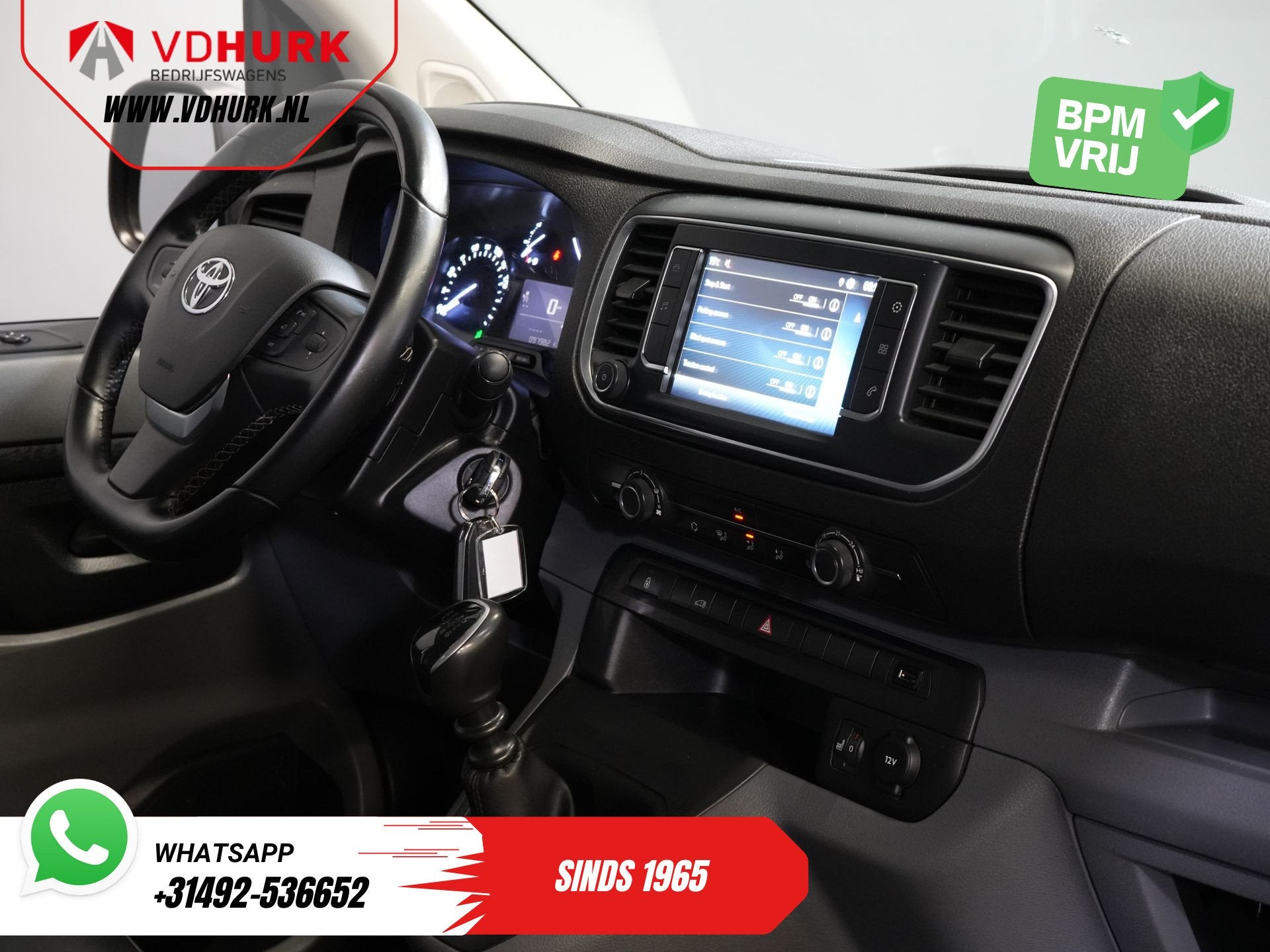 Toyota ProAce Worker 2.0 145 pk L3 Standkachel/ Stoelverw/ C, Auto's, Bestelauto's, Voorwielaandrijving, 145 pk, Gebruikt, Leder en Stof