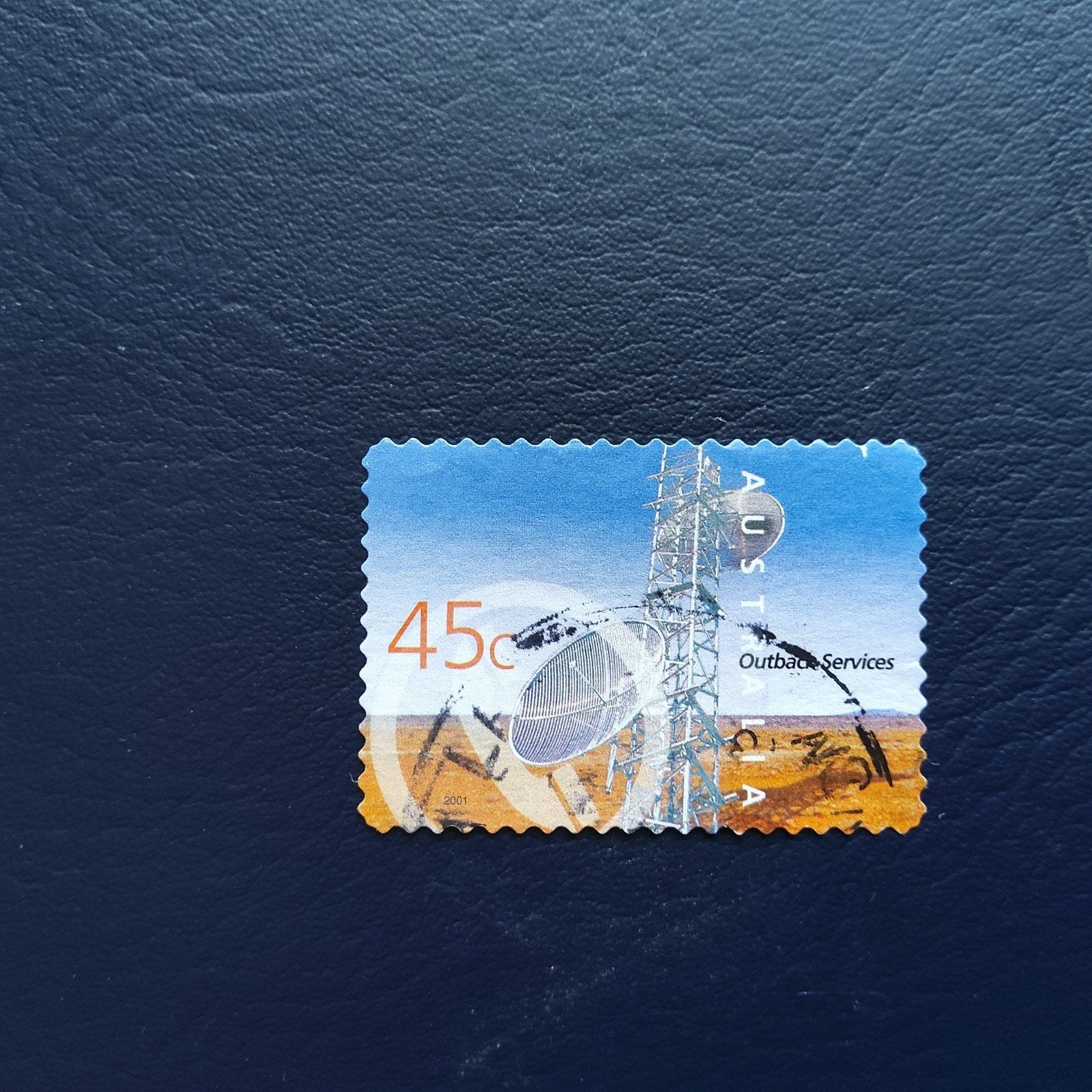 Australische postzegel 45c - Outback Services, Ophalen of Verzenden