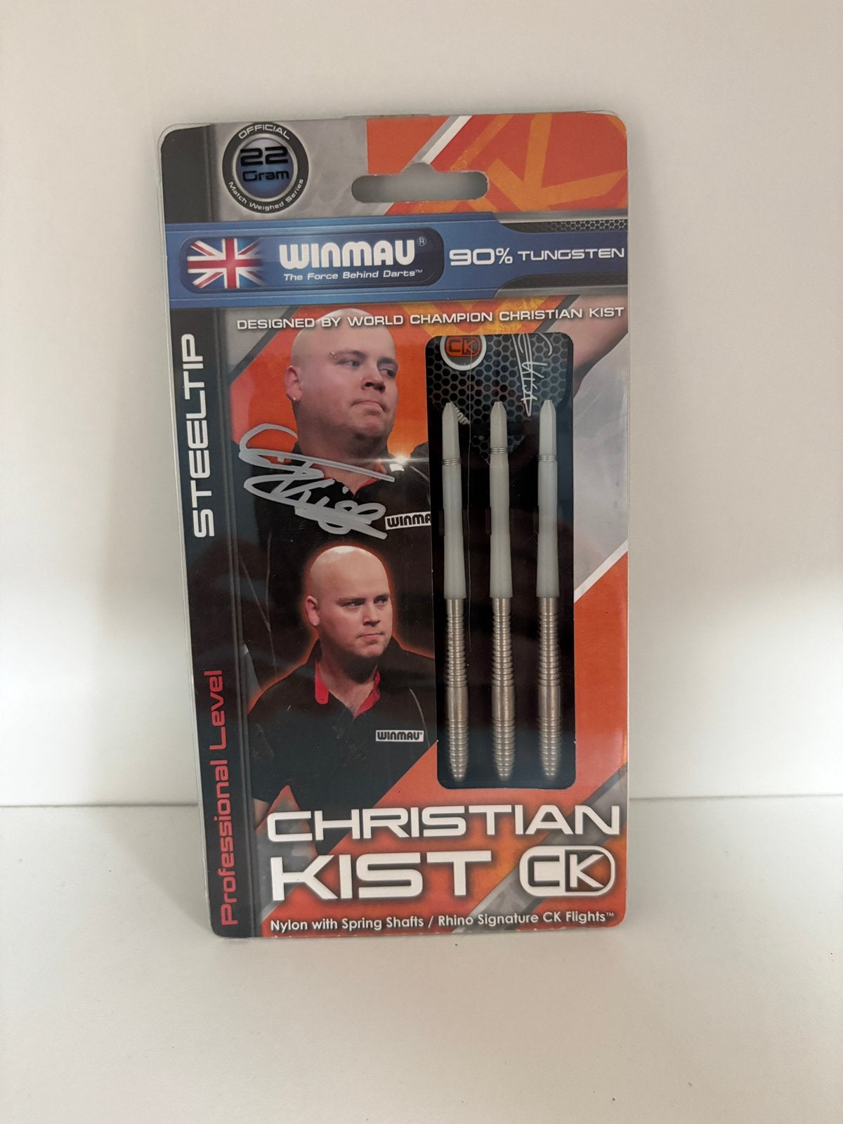 Winmau Christian Kist Darts - Gesigneerd, Ophalen of Verzenden, Nieuw, Pijlen