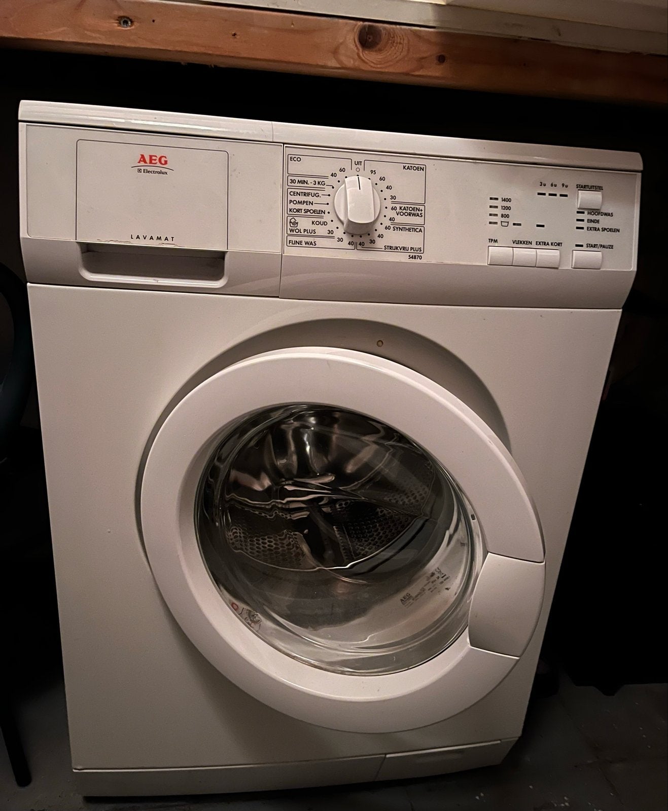 AEG Lavamat Wasmachine, Witgoed en Apparatuur, Ophalen, Gebruikt, Voorlader, Kort programma