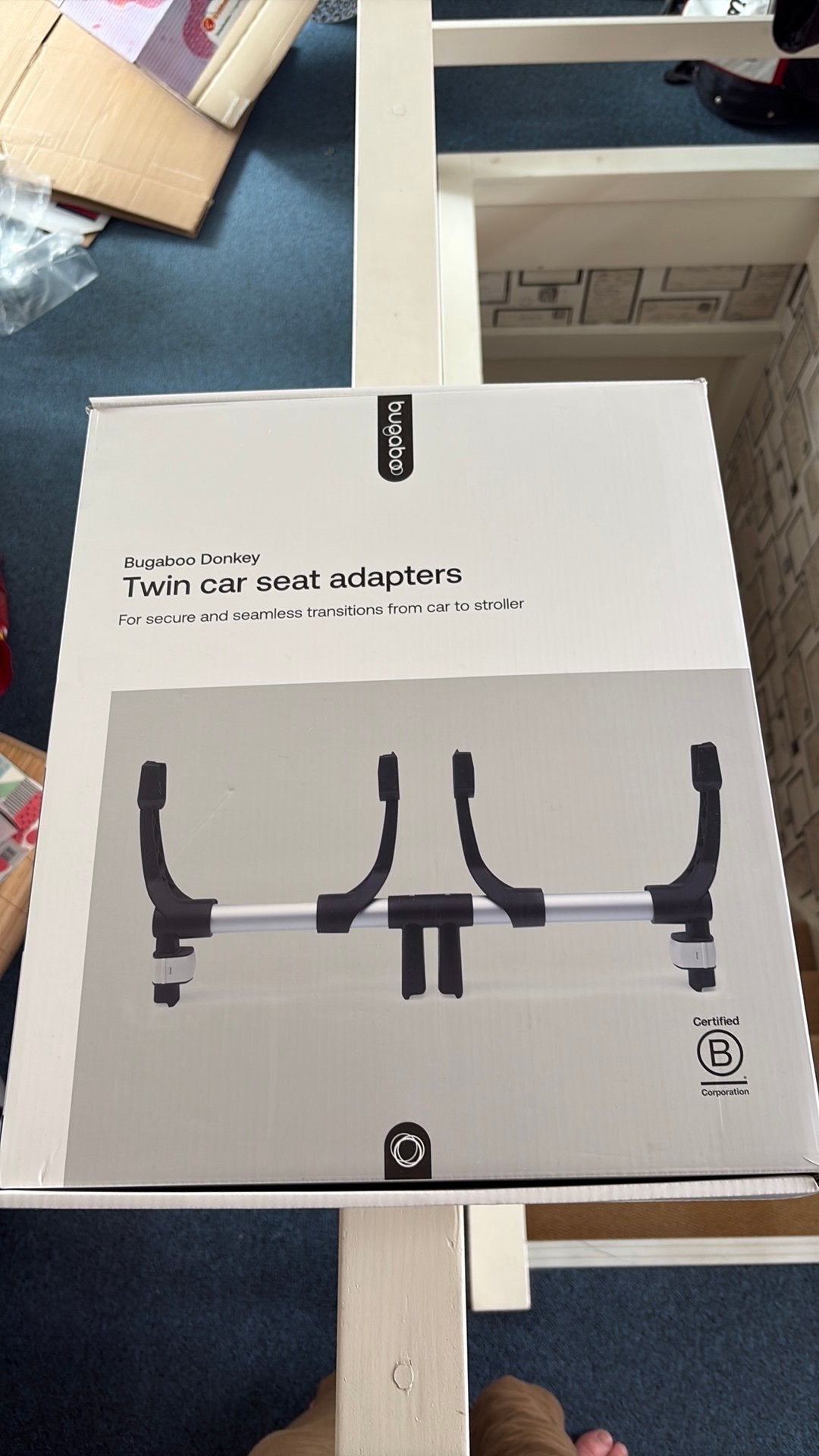 Bugaboo Donkey Twin Car Seat Adapters, Ophalen, Nieuw, Overige merken, Autogordel