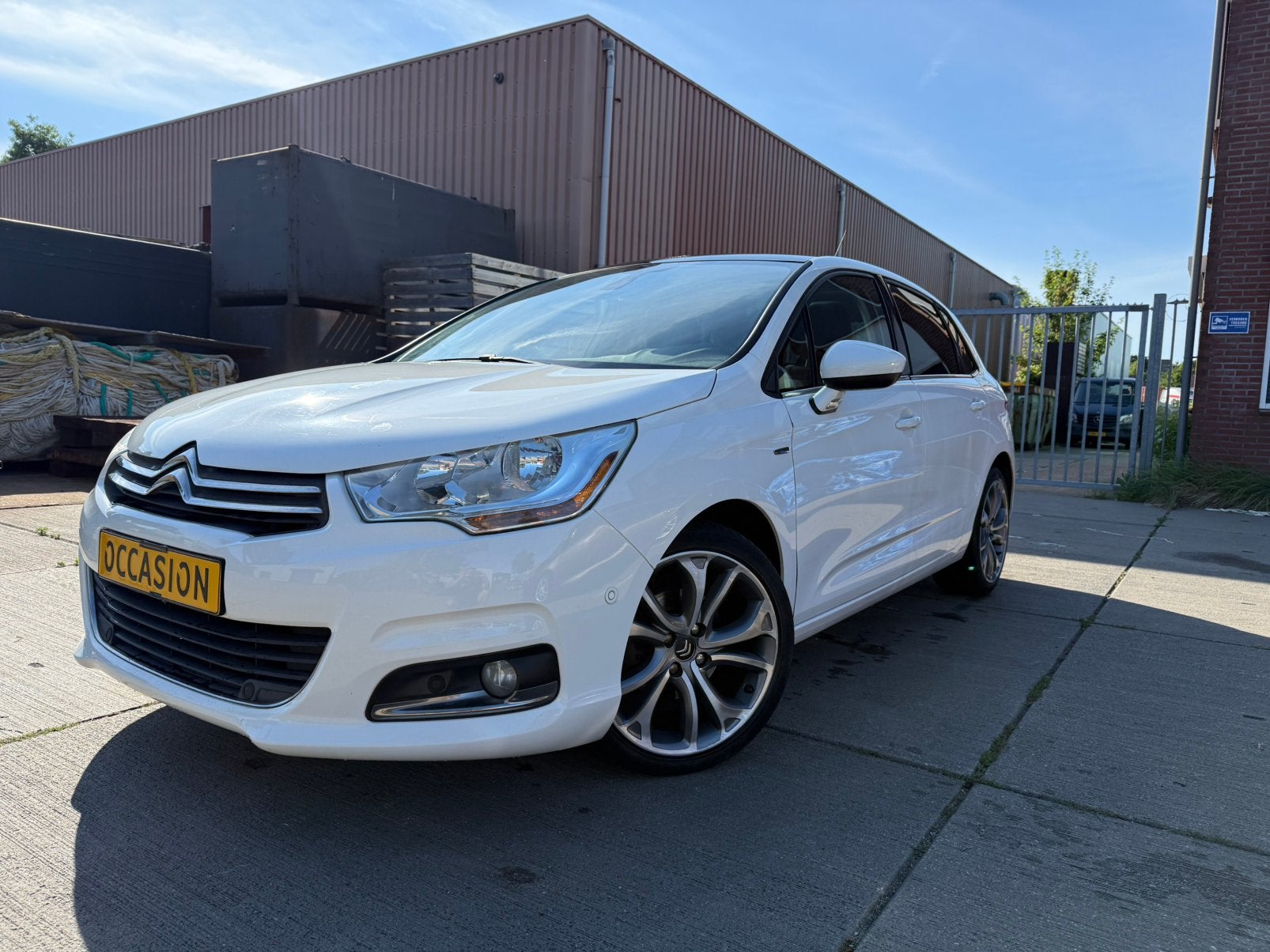 Citroën C4 1.6 VTI 1e eigenaar Airco Cruise LMV Park Sensore, Voorwielaandrijving, 1550 kg, 4 cilinders, Wit