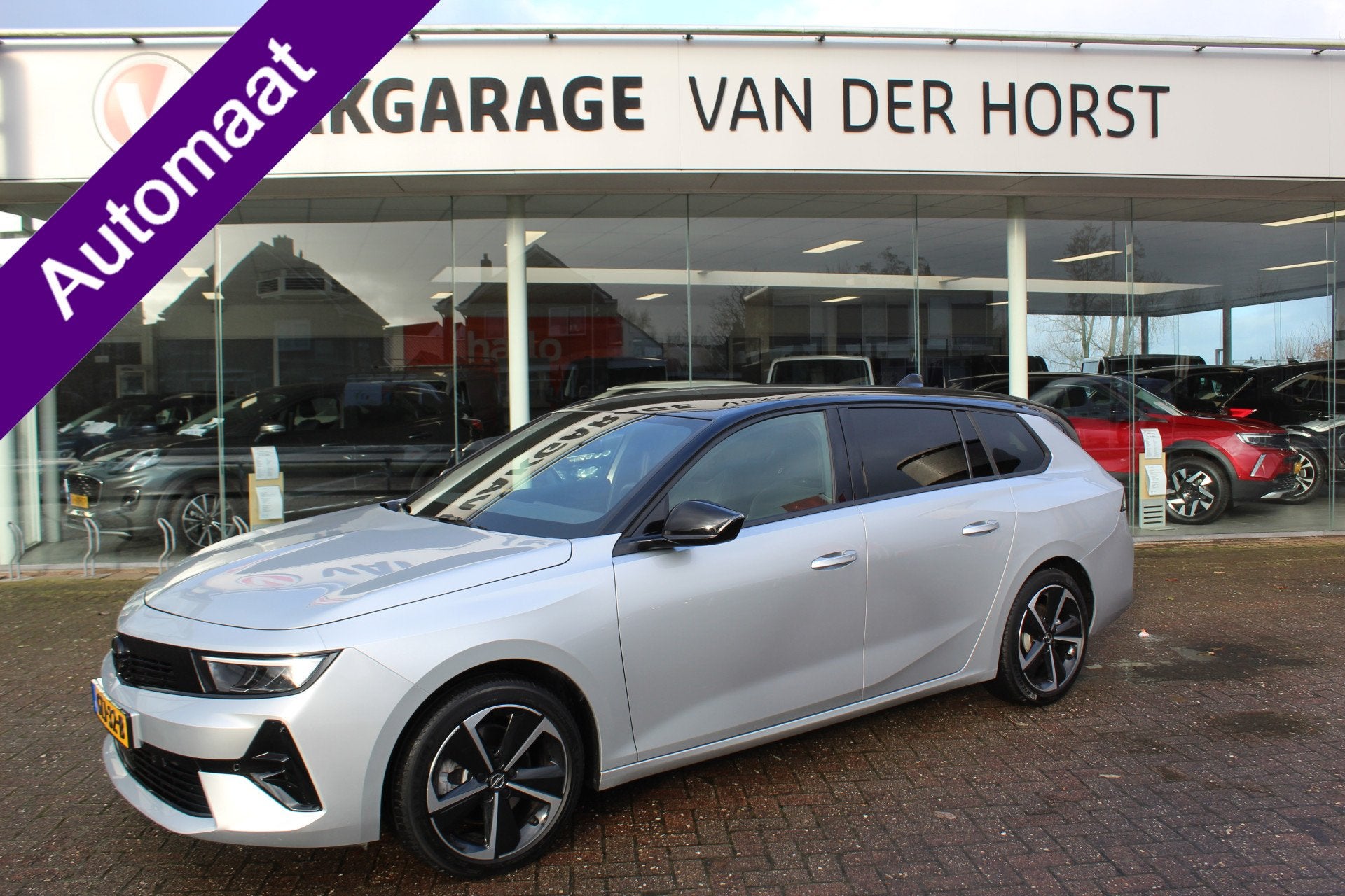 Opel Astra Sports Tourer 1.2 Turbo GS Line , 130 pk Automaat, Auto's, Opel, 12 maanden, Euro 6, 1199 cc, 131 pk