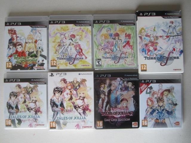 Tales of Graces Xillia Symphonia Zesteria Playstation 3 PS3, 1 speler, Nieuw, Ophalen of Verzenden, Role Playing Game (Rpg)
